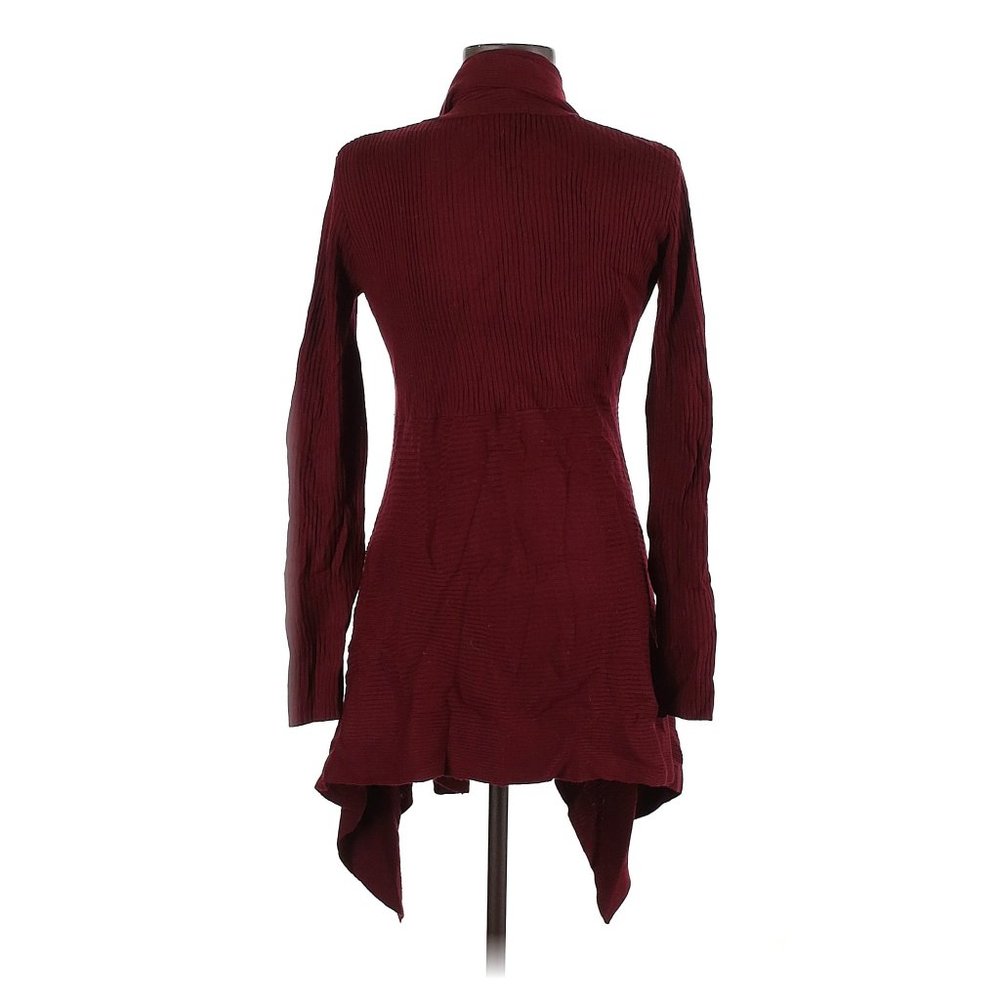 EUC Timing Open Cardi in Burgundy Size M - Picture 7 of 7